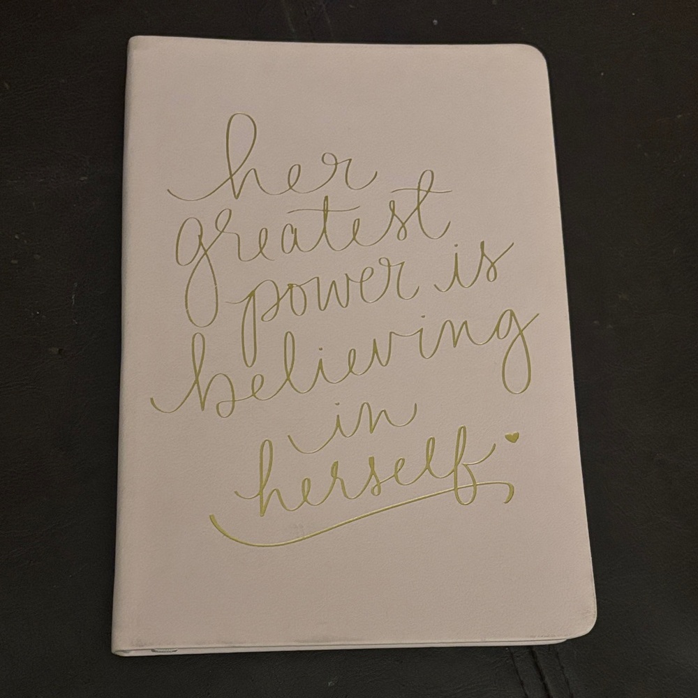 Eccolo Cream and Gold Journal